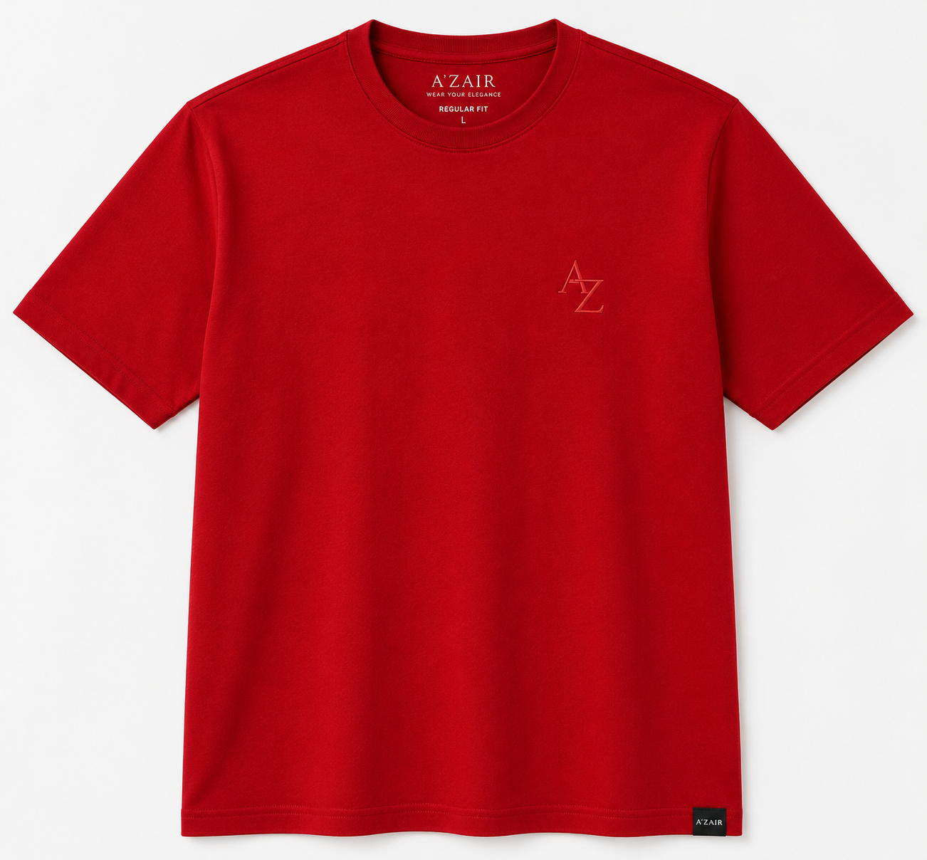 A'ZAIR Regular Fit T-Shirt – Red